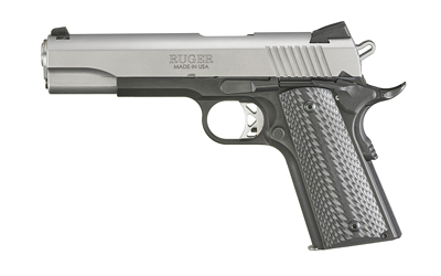 RUGER SR1911 45ACP 5" LTW 8RD BLK/SV - for sale
