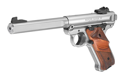 RUGER MRK IV COMP 22LR 6.9" 10RD STS - for sale