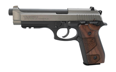 TAURUS PT92 9MM 5" 17RD BK/TUNG WD - for sale